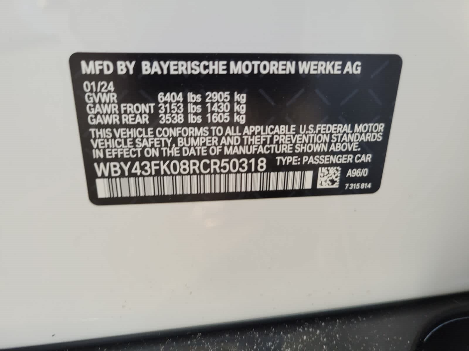 2024 BMW i5 M60